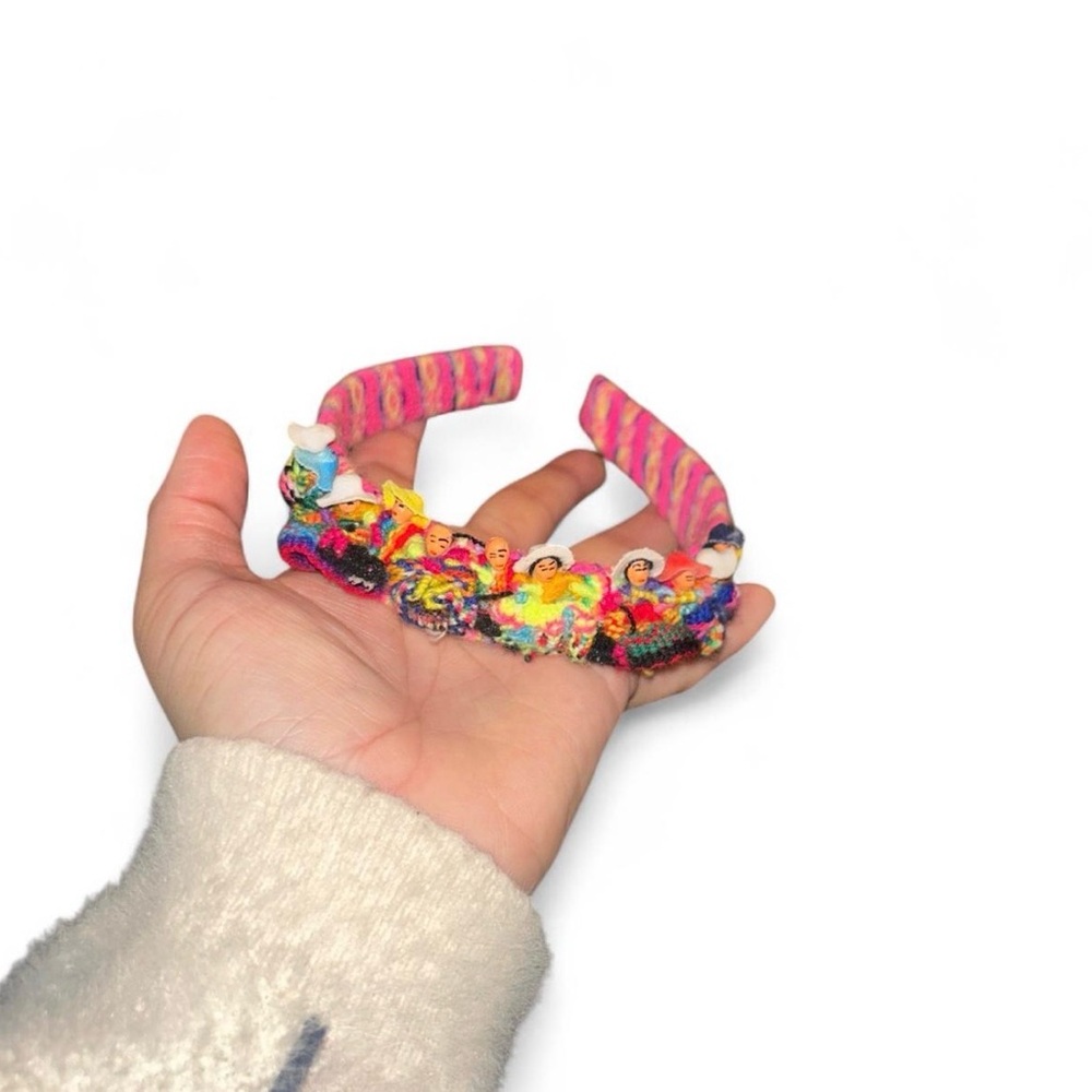 Colorful Embroidered Headband